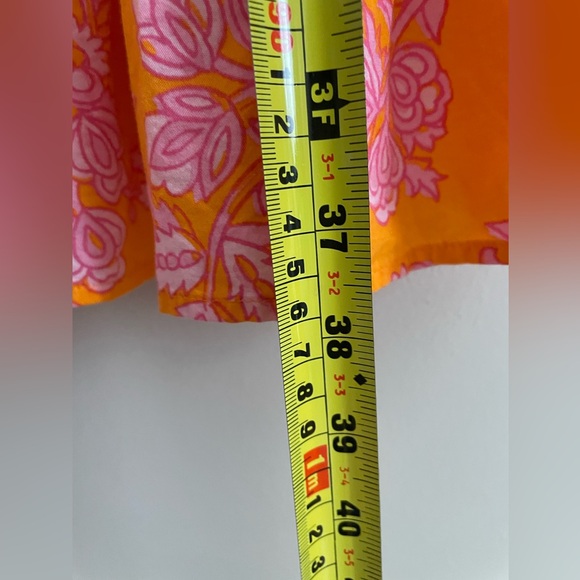J.Crew floral print, size 12, orange and pink mini dress - Picture 12 of 12